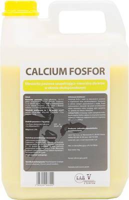 LAB-V Calcium-Phosphor-Mineral-Ergänzungsfuttermittel für Rinder zur Unterstützung der periparturalen Phase 2x5kg