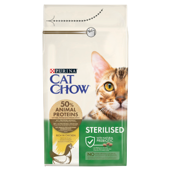 Purina Cat Chow Special Care Sterilized 1,5kg + Überraschung für die Katze