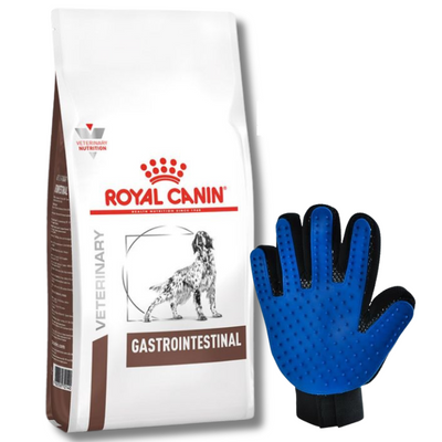 ROYAL CANIN Gastro Intestinal GI25 15kg + Kämm Handschuh GRATIS!