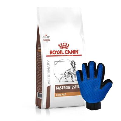 ROYAL CANIN Gastro Intestinal Low Fat LF22 12kg + Kämm Handschuh GRATIS