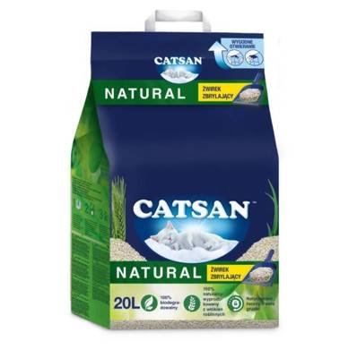  CATSAN Natural 20l - klumpendes Katzenstreu