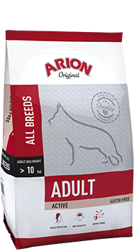 ARION Original Adult Active All Breeds 12kg + Überraschung für den Hund