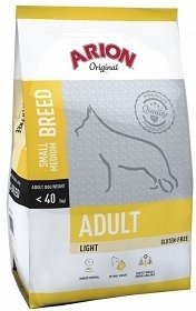 ARION Original Adult Small/Medium Breed Light 12kg + Überraschung für den Hund