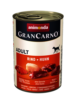 Animonda Dog GranCarno Adult Rind und Huhn 12x400g 