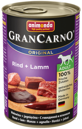 Animonda Dog GranCarno Adult Rind und Lamm 12x400g