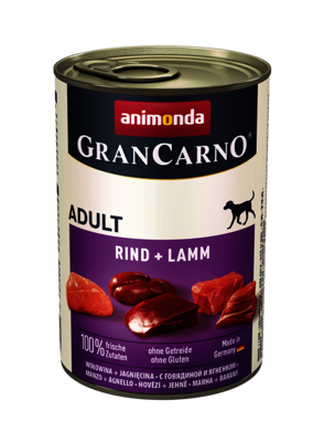 Animonda Dog GranCarno Adult Rind und Lamm 6x400g