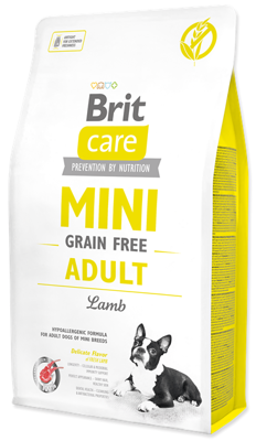 BRIT CARE Mini Grain-Free Adult Lamb 400g
