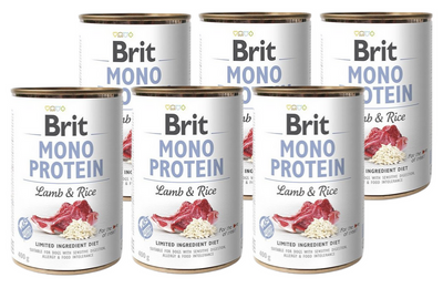 BRIT Care Mono Protein Lamb & Rice 6 x 400g