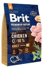 BRIT Premium By Nature Adult M 3kg 
