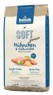 Bosch Soft Junior Huhn & Süßkartoffeln 12,5 kg + Flexi GRATIS!!!