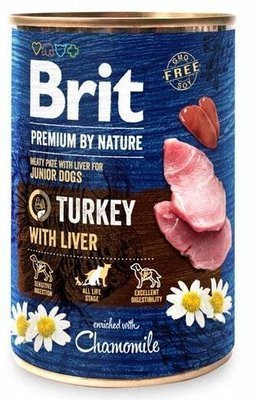 Brit Premium by Nature Turkey With Liver 400g