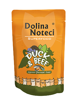 DOLINA NOTECI Superfood - Ente und Rindfleisch - Beutel 85g