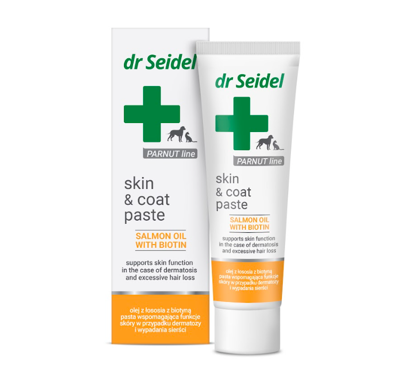 Dr. Seidel Skin&Coat Paste - Paste zur Unterstützung der Hautfunktion bei Dermatose und Haarausfall 105g