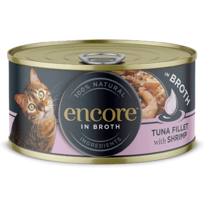 Encore Natural Wet Cat Food Tuna with Shrimp 70g 