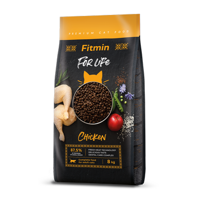 FITMIN Cat For Life Adult Chicken 8kg