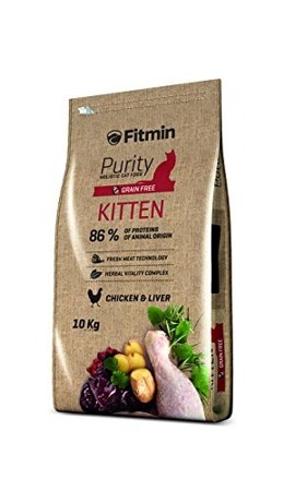 FITMIN Purity Kitten 10kg + Überraschung für die Katze
