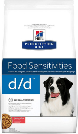 HILL'S PD Prescription Diet Canine d/d (Duck and Rice) 12kg+Überraschung für den Hund