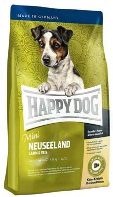 Happy Dog Mini New Zeland 10kg + Überraschung für den Hund
