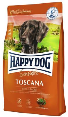 Happy Dog Supreme Toscana 4kg +Überraschung für den Hund 
