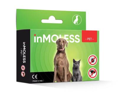 Inmoless Ultrasonic Floh- und Zeckenschutzmittel für Haustiere Inmoless Pet - Orange
