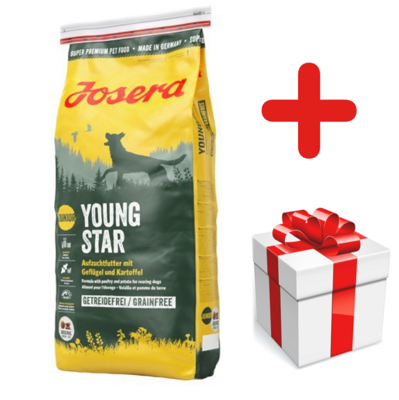 JOSERA Young Star 15kg+Überraschung für den Hund
