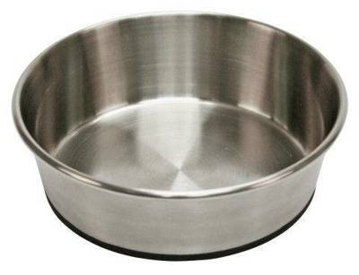 KERBL Antypoślizgowa miska ze stali nierdzewnej dla psa lub kota 2800 ml