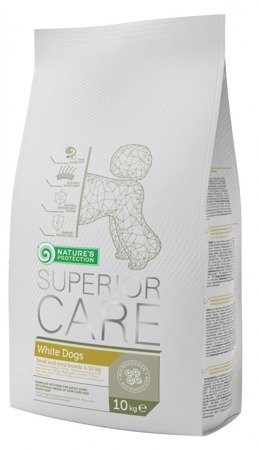 NATURES PROTECTION Superior Care Small Mini White Dogs Adult 2x10kg