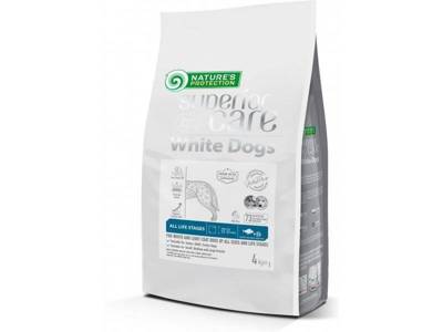 NATURES PROTECTION Superior Care White Dog White Fish All Sizes and Life Stages 4kg