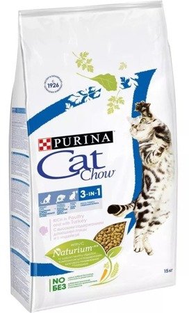 PURINA Cat Chow Special Care 3 in 1 - 15kg + Dolina Noteci 85g