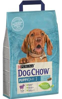PURINA Dog Chow Puppy Lamb 2,5kg + Dolina Noteci 100g