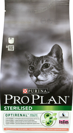 PURINA PRO PLAN Sterilised reich an Lachs 10 kg + 	Überraschung für die Katze