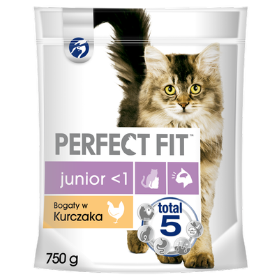 Perfect Fit Junior -1 Futter für Katzenwelpen mit Huhn 750g
