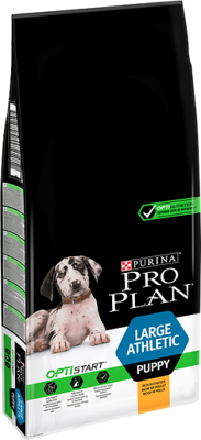 Purina Pro Plan Pro Plan Puppy Large Athletic Huhn 12kg + Überraschung für den Hund