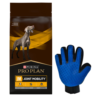 Purina Pro Plan Veterinary Diets - JM Joint Mobility 12kg + Kämm Handschuh GRATIS