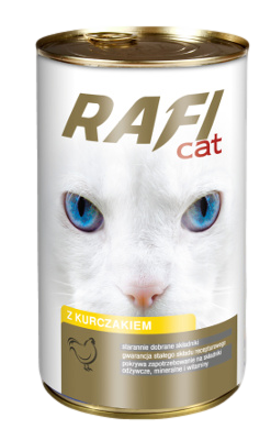 RAFI Cat Pieces mit Geflügel in Sauce - Dose 6x415g