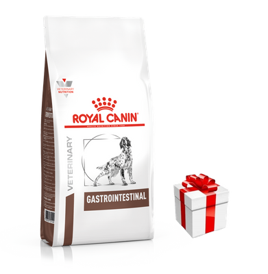 ROYAL CANIN Gastro Intestinal GI25 2kg + Überraschung für den Hund