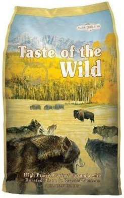 Taste of the Wild High Prairie 12,2kg + Überraschung für den Hund