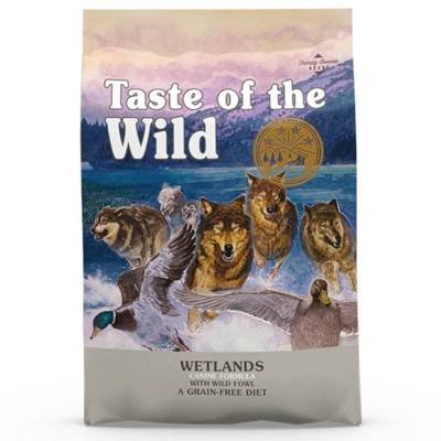 Taste of the Wild Wetlands 12,2kg + Überraschung für den Hund