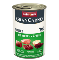 ANIMONDA GranCarno Adult Dog Geschmack: Hirsch und Apfel 400g